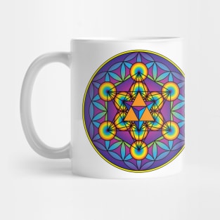 Merkaba with Metatron’s Cube Mug